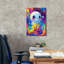 Art mural sur toile Trinx «Colorful Ghost» par Momart-12766165