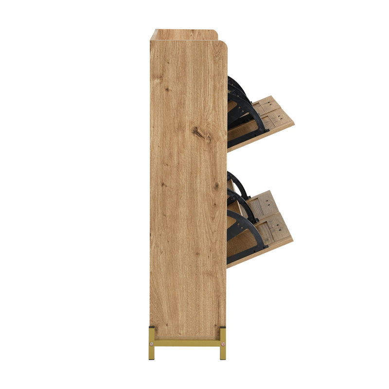 20 Pair Flip Down Shoe Storage