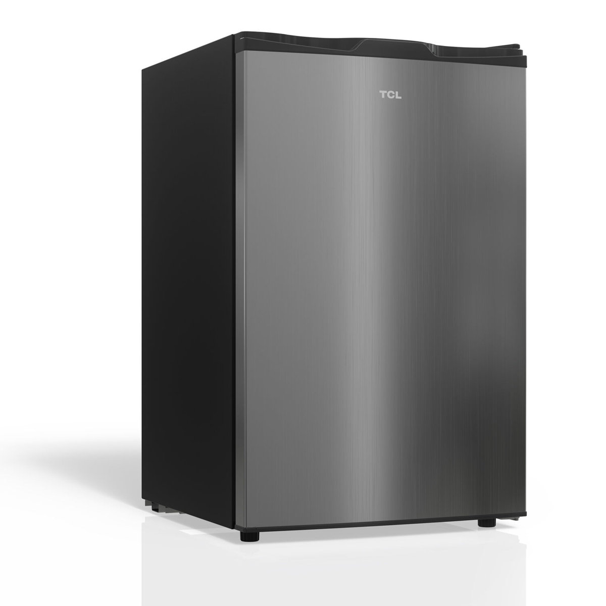 4.5 Cu. Ft. Compact Single Door Refrigerator Silver without Freezer — FIN-0014991 | Fridge.com