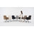 Comfy Upholstered Fabric Computer Desk Chair with Armrests and Wheels-1954229850