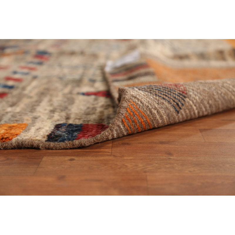Tapis à motif géométrique oriental marocain 7 x 10