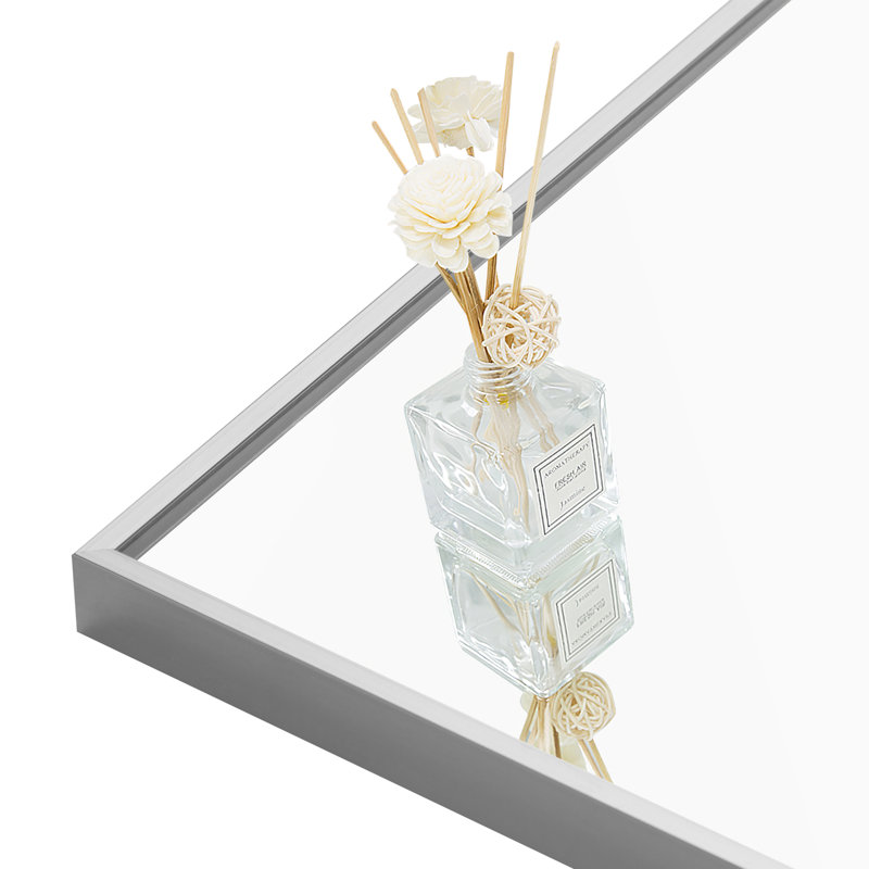 Miroir pleine grandeur Barnab, Argent argent, 70 po x 30 po