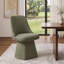 Chaise pivotante rembourrée en tissu-1846669820