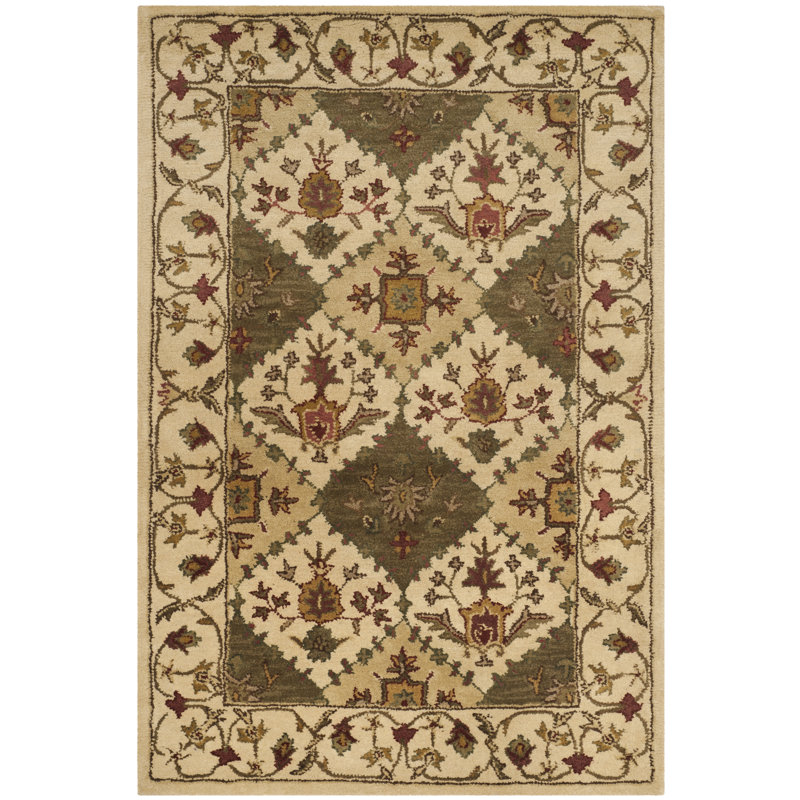 Dunbar Hand Tufted Wool Oriental Rug, Rectangle 2' x 3'