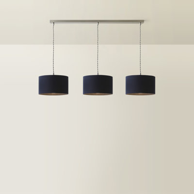 Albeiro 3 - Light Chrome Pendant