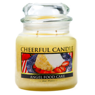 Angel Food Cake Scented Jar Candle