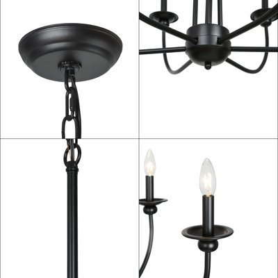 Canora Grey Otho 6 - Light Dimmable Chandelier & Reviews | Wayfair