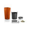 Grand pot de fleurs cylindrique en plastique auto-arrosant Cilindro Color 23 pour l'intérieur et l'extérieur, ardoise-760067261-760067263