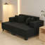 Chaise longue rembourrée avec 4 coussins-2095375247