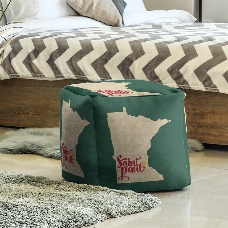Repose-pieds cubique pour les sports du minnesota