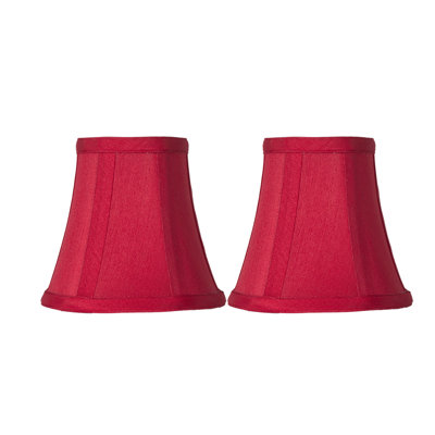 4.5'' H Silk Bell Candelabra Shade