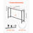 Marble Console Table Modern Narrow Long Console Table With Power Outlet