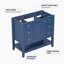 Base de meuble-lavabo simple 35,5 po seulement