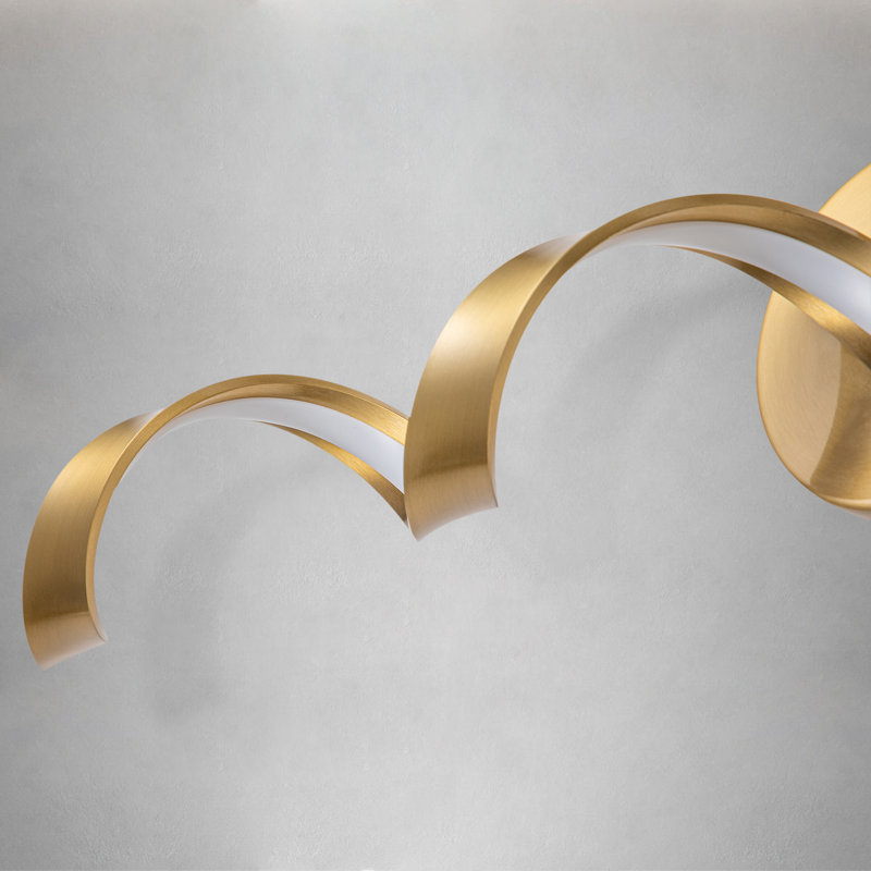 Dimmable Vanity Light, Gold