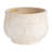 Stoneware Ceramic Planter with Sculpted Face - Decorative Indoor Plant Pot.-1869144213
