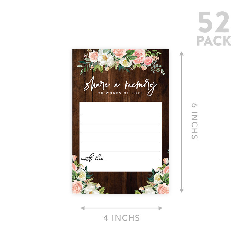«Rustic Wood Spring Florals»