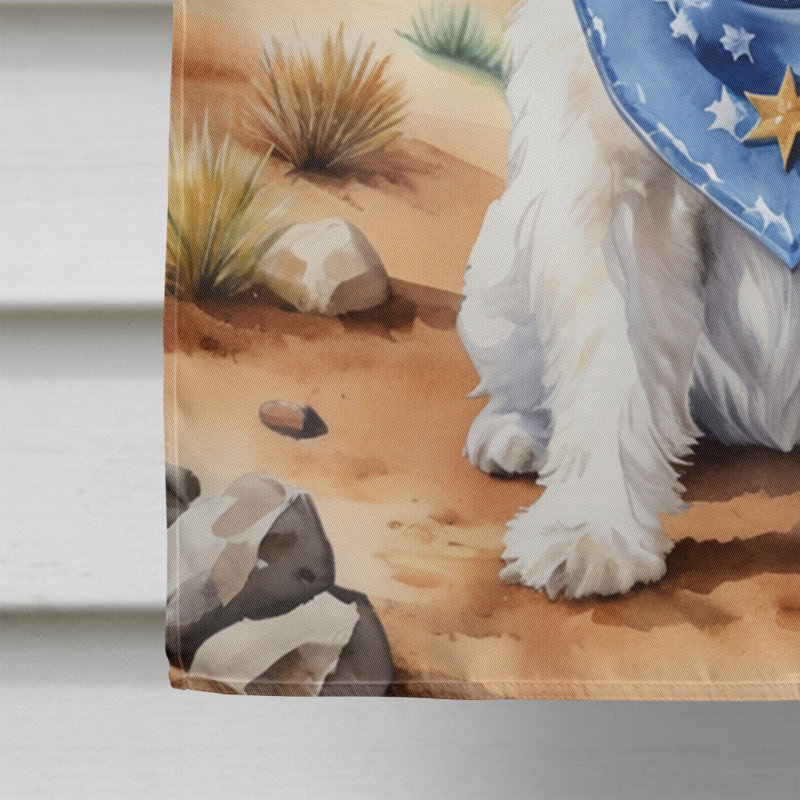 Drapeau Cowboy Welcome House, Shih tzu