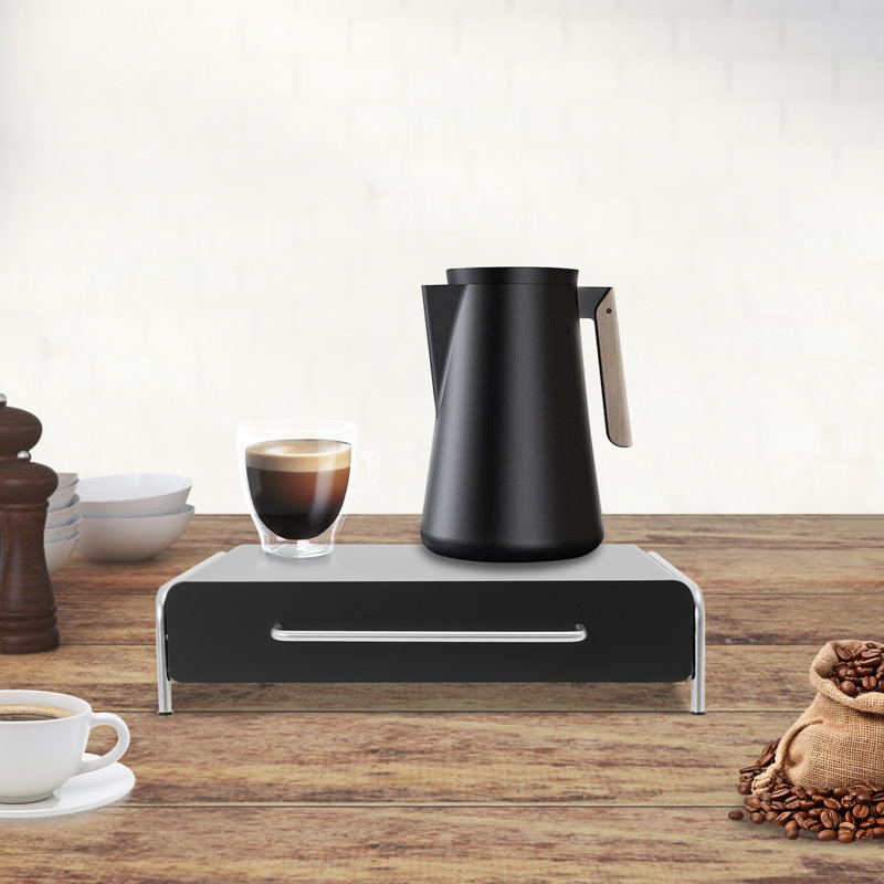 Rangement pour 35 dosettes de café, Noir, noir, noir, noir