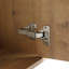 Meuble-lavabo mural 48 po avec double lavabo et support de rangement, portes à fermeture douce, meuble-lavabo