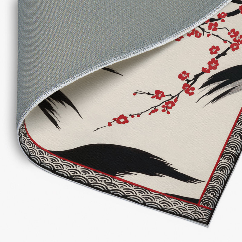 Tapis intérieur et extérieur Sakura Serenade, Rectangle 1 pi 6 po x 2 pi 6 po