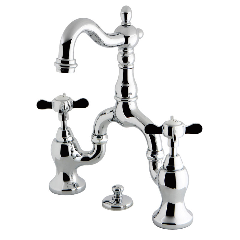 Robinet de salle de bain espacé avec ensemble de bonde Essex