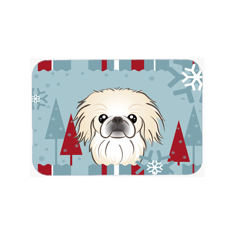 Tatig Pekingese Glass Cutting Board