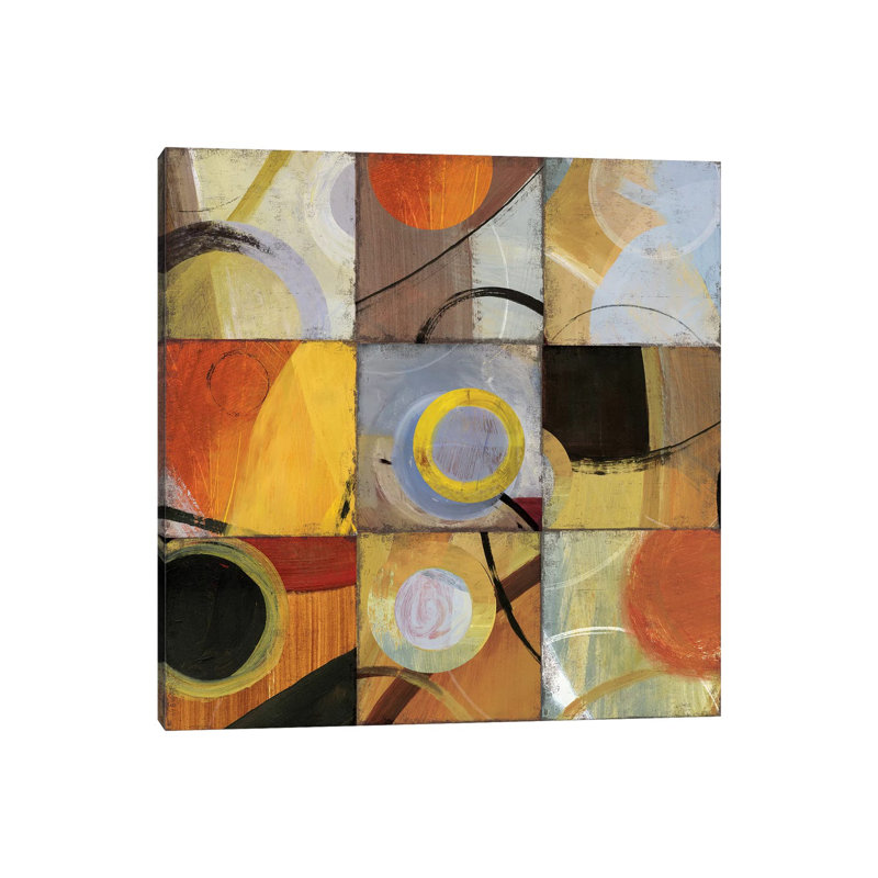 Hole In Nine by PI Studio - Wrapped Canvas Painting, 30.48 cm H x 30.48 cm W