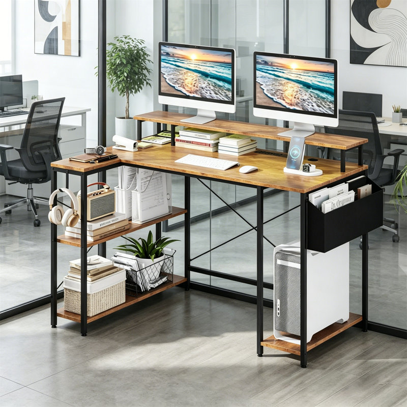 L-Shaped Computer Desk