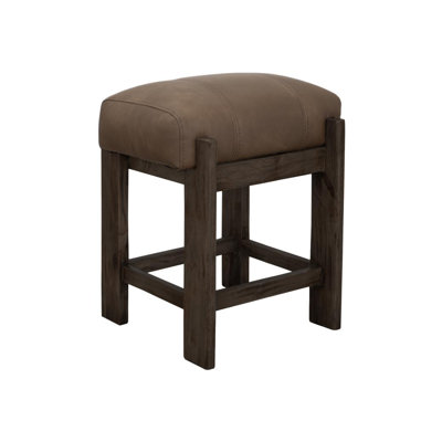 Camel Brown Accent Stool