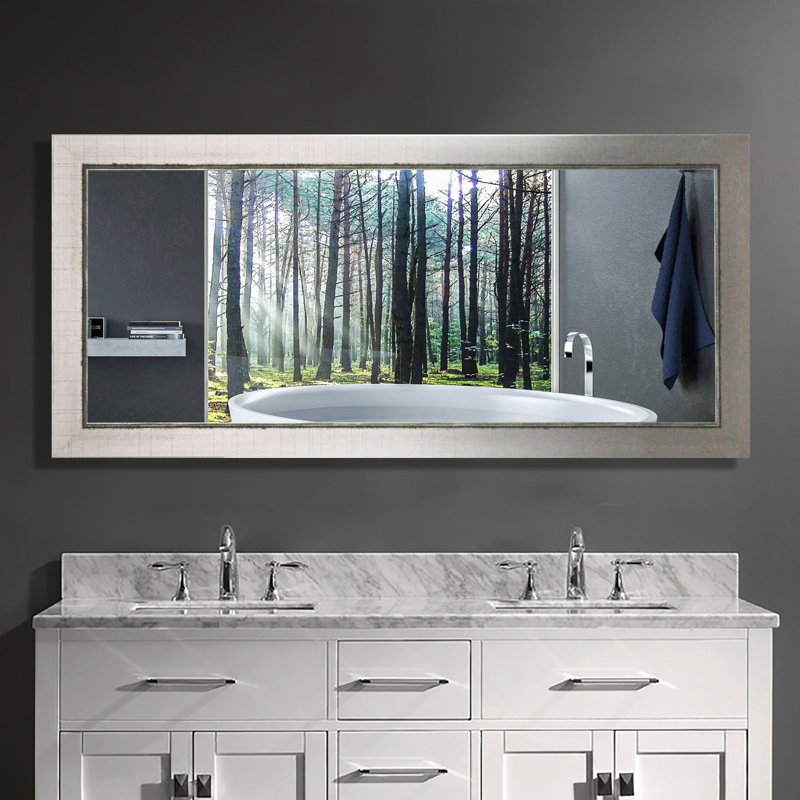 Hensel Mirror, 31.5" H x 71" W