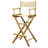 30" Folding Director Chair with Canvas-19623362-19623360