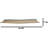 Ao Nagashi Collection Large 16.5" Elongated Rectangular Wavy Serving Platter