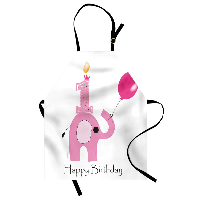 No Pattern Bib Apron