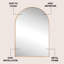 Miroir d'appoint de salle de bain mural en métal et aluminium arqué-1810512435-1778910245