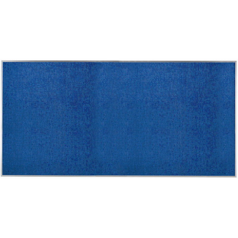Stillwell Symple Stuff No Fabric Metal Bulletin Board, 4' H x 8' L