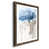 Papier, cadre noyer