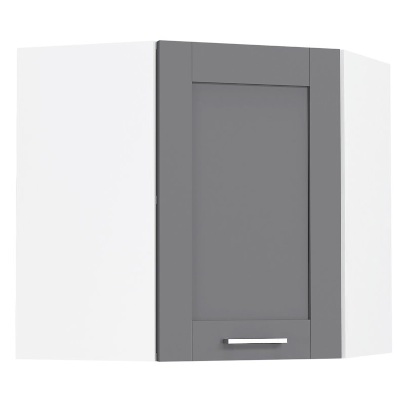 Rabbia 60cm Kitchen Pantry, White/Grey