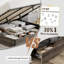 Base de lit plateforme avec rangement Lift Up-16205108-16205110