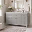 Ensemble de meuble-lavabo autoportant simple 48 po avec comptoir en pierre reconstituée 48 po-610530115