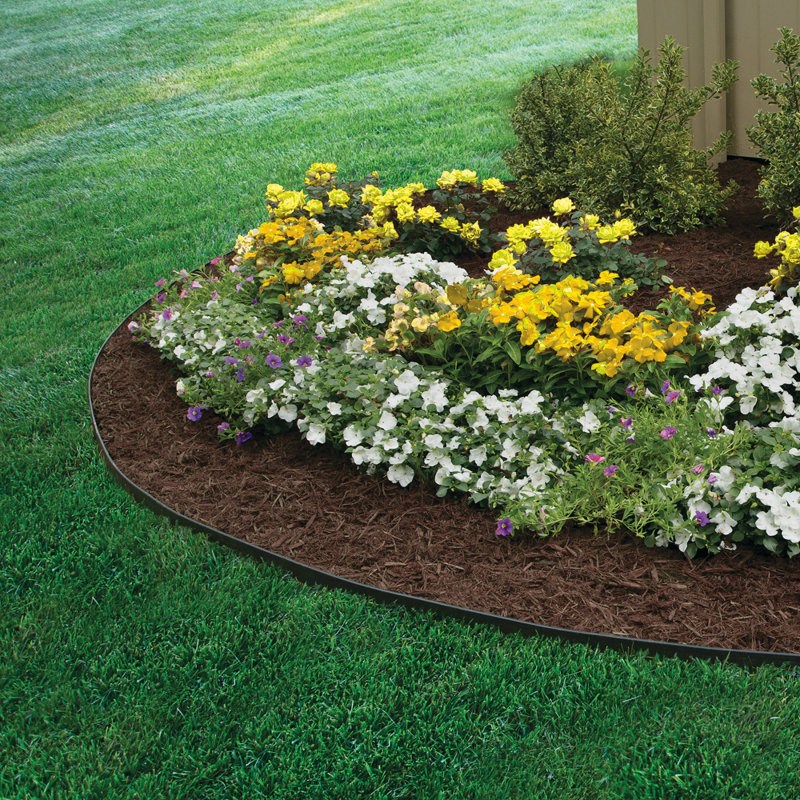 Bordure en plastique pour paysage, l 40 pi