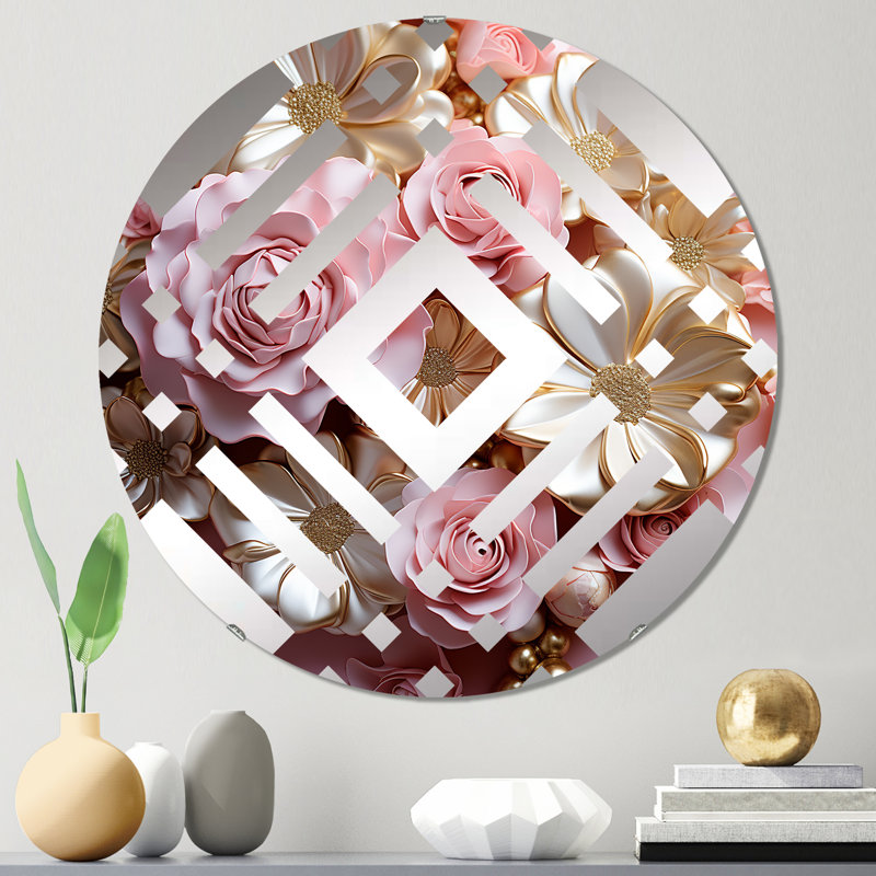 Miroir décoratif diamant Tender, 23,6 po x 23,6 po