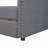 Stylish Upholstered Daybed with Two Convenient Drawers and Reliable Wood Slat Support System