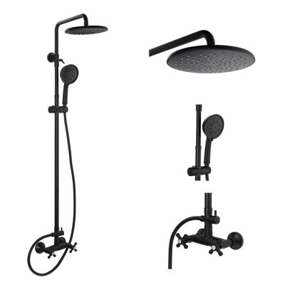 Système de douche avec valve brute