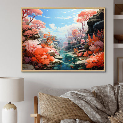 " Coral Colourful Coral Pastoral II "