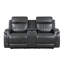 Ensemble de salon inclinable 3 pièces Ethan-1685033337