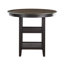 Table de hauteur comptoir 1Pc avec 2X présentoirs de mobilier de style transitionnel-1953734234-1953734232-1953734239