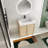 30'' Single Bathroom Vanity with Resin Top