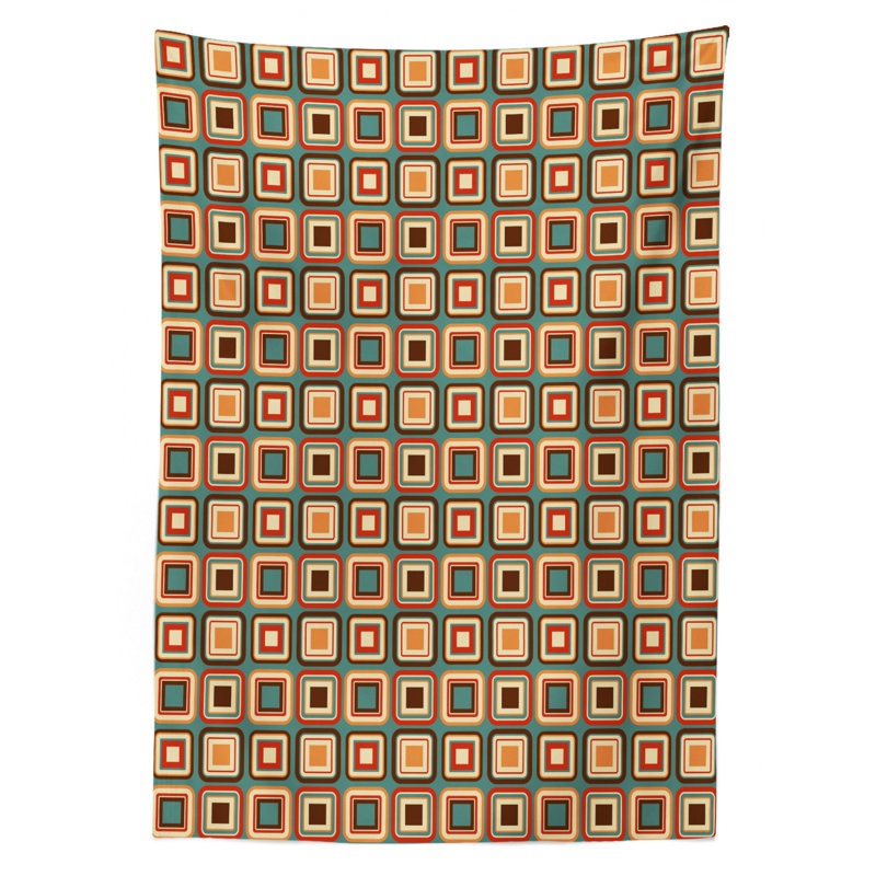 Geometric Tablecloth, 70" x 52"