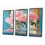 Ensemble d'art mural Norval - Bouquets assortis-108462068-108462070