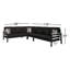 Ensemble de conversation modulaire d'extérieur 6 personnes avec coussins Sunbrella Townsend-100140283